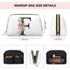GYJVYH Initial Makeup Bag - Personalized Makeup Bag - Monogrammed Cosmetic Bag - Portable Travel Stuff Bag - for Wedding Graduation Christmas Birthday Gifts Teacher Gifts BFF Friends Bridesmaids view 4