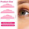 Abeillo 50PCS Lash Lift Rods, Small Lash Lift Pads, Lash Rods for Lash Lift, Eyelash Lift Pads for Eyelash Extension (Pink) view 2