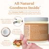 Bare Botanics Long Handle Back Brush + Coconut Vanillla Body Salt Scrub view 3