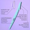 6pc Face Body Razors, Pack Premium Professional Disposable Dermaplaning Tool, Eyebrow Shaver, Smooth Skin Grooming Kit view 4