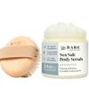 Bare Botanics Palm Dry Brush + Unscented Body Salt Scrub view 1
