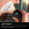 Vegan Shaving Brush by Royal Shave, Foluxe Synthetic Bristles, Badger-Free, Wet Shave Tool for Men & Women, Smooth & Comfortable (BLACK) view 3