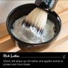 Vegan Shaving Brush by Royal Shave, Foluxe Synthetic Bristles, Badger-Free, Wet Shave Tool for Men & Women, Smooth & Comfortable (BLACK) view 4