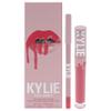 Velvet Lip Kit - 203 Party Girl by Kylie Cosmetics for Women - 2 Pc 0.10oz Velvet Liquid Lipstick, 0.039oz Lip Liner view 1