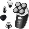 PATINS Electric Razor for Men's, Electric Shaver 5 In1 Wet Dry Shaving Machine for Men Professional Set Rechargeable Electric Razor Beard Facial Grooming Kit view 1