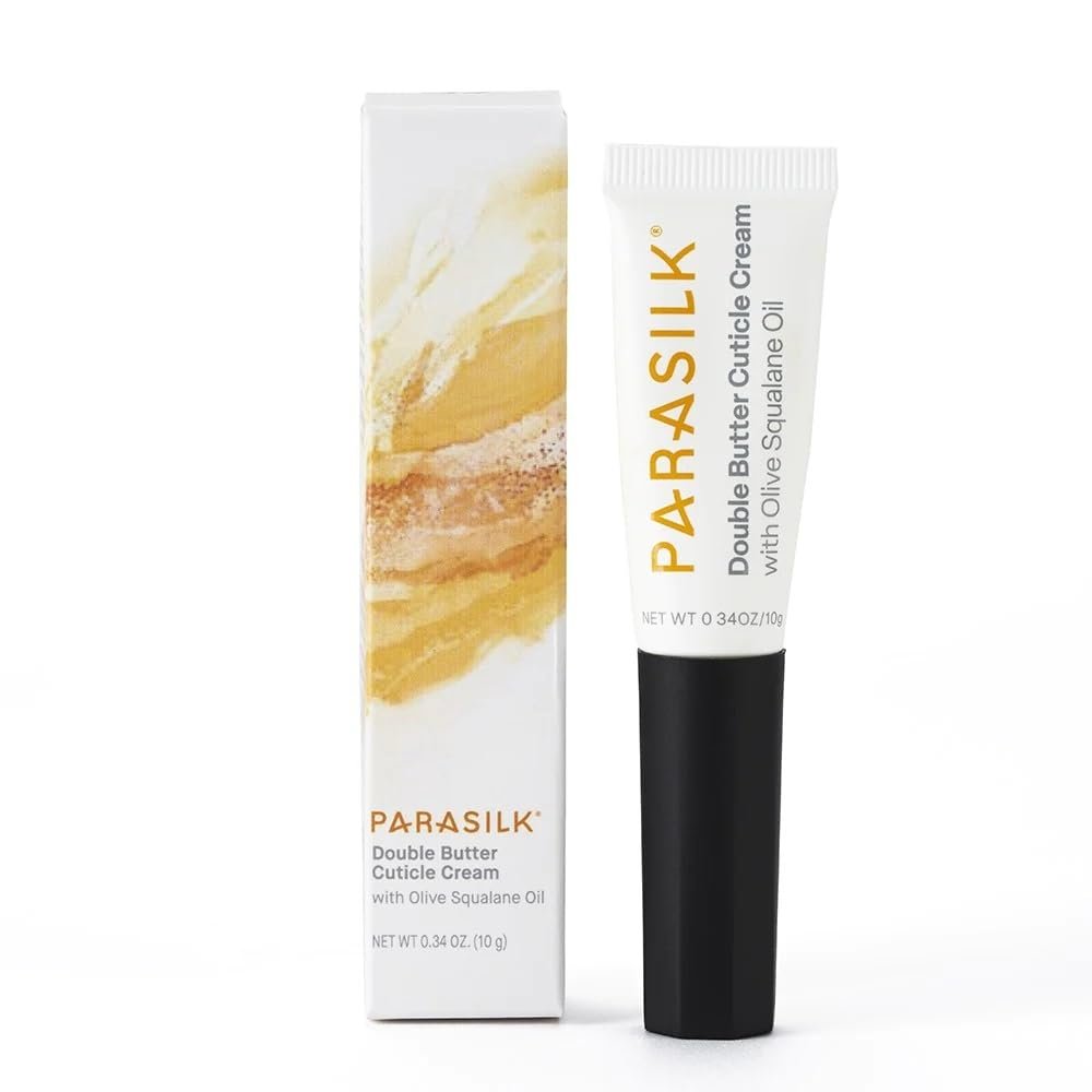 Parasilk Beauty Double Butter Cuticle Cream. Superior Antioxidant Oils & Nutrient-Rich Butters. Hydrate, Nourish, and Condition Dry Cuticles