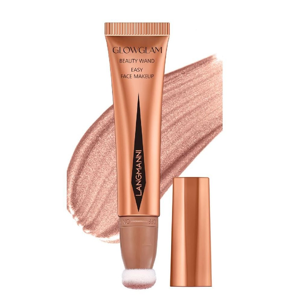 Beauty Wand Beauty Wand Highlighter Beauty Wand With Cushion Applicator Lightweight Blendable Makeup Stick Beauty Wand-shimmer Face