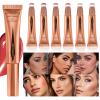 Beauty Wand Beauty Wand Highlighter Beauty Wand With Cushion Applicator Lightweight Blendable Makeup Stick Beauty Wand-shimmer Face view 3