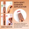 Beauty Wand Beauty Wand Highlighter Beauty Wand With Cushion Applicator Lightweight Blendable Makeup Stick Beauty Wand-shimmer Face view 4