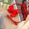 EYEOO 2PCS Bow Headbands Set for Girls Big Knotted Headbands Grosgrain Ribbon Hair Bows Cute Hair Hoop Top Knot Turban Hairs Headband for Girls Teens Party Cosplay Decoration Hairs Accessories view 4