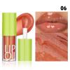 3ml Lip Balm Plump Lips Lighten Lip Lines Transparent Lip Gloss 6 Popular Colors Use Together With Lipstick Improve Dry Lip Balm Natural Kids (Brown, A) view 2