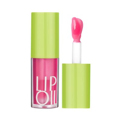 3ml Lip Balm Plump Lips Lighten Lip Lines Transparent Lip Gloss 6 Popular Colors Use Together With Lipstick Improve Dry Lip Balm Natural Kids (Pink, A)