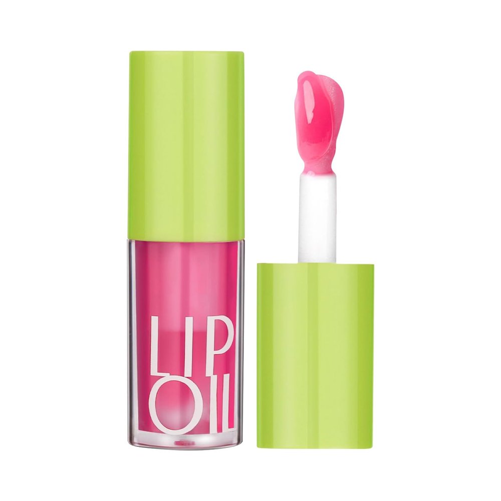 3ml Lip Balm Plump Lips Lighten Lip Lines Transparent Lip Gloss 6 Popular Colors Use Together With Lipstick Improve Dry Lip Balm Natural Kids (Pink, A)