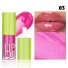 3ml Lip Balm Plump Lips Lighten Lip Lines Transparent Lip Gloss 6 Popular Colors Use Together With Lipstick Improve Dry Lip Balm Natural Kids (Hot Pink, A) view 2