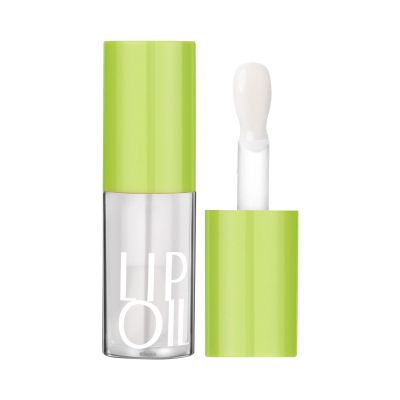 3ml Lip Balm Plump Lips Lighten Lip Lines Transparent Lip Gloss 6 Popular Colors Use Together With Lipstick Improve Dry Lip Balm Natural Kids (Clear, A)