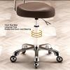 BXKCFYBSQ Saddle Stool Adjustable Saddle Chairs with Back Ergonomic Saddle Stool Swivel Rolling Hydraulically Adjustable Suitable for Makeup Studios, Offices, Etc. (Color : Brown) view 4