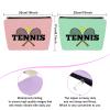 3Pcs Tennis Girls Gift Makeup Bag Tennis Lover Gift Tennis Gifts for Women Tennis Player Gift Cosmetic Bag Tennis Team Gift for Friends Graduation Birthday Gift for Tennis Coach Travel Cosmetic Pouch view 2