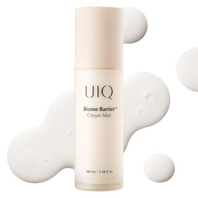 UIQ Biome Barrier Cream Mist - Facial Barrier Mist for Hydration & Skin Barrier Repair, Microbiome-Based Korean Skin Care, 3.38 fl oz