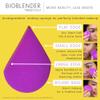 EcoTools Bioblender Makeup Sponge, Compostable Makeup Blending Sponge, Eco-Friendly, For Liquid & Cream Foundation, Base Makeup Coverage, Cruelty Free, Latex Free & Vegan, Purple, 1 Count (Pack of 2) view 2