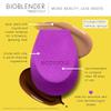 EcoTools Bioblender Makeup Sponge, Compostable Makeup Blending Sponge, Eco-Friendly, For Liquid & Cream Foundation, Base Makeup Coverage, Cruelty Free, Latex Free & Vegan, Purple, 1 Count (Pack of 2) view 3