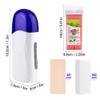 Dr.pedi Roll on Wax Kit for Hair Removal - Portable Warmer for Painless At-Home Waxing, Ideal for All Body Parts (Rose) view 2