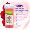 Dr.pedi Roll on Wax Kit for Hair Removal - Portable Warmer for Painless At-Home Waxing, Ideal for All Body Parts (Rose) view 3