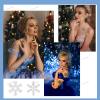 120 PCS Snowflake Temporary Tattoo Stickers Winter Snow Flakes Glitter Tattoos for Kids Adults Christmas Holiday Party Costume Body Face Decorations Supplies (Blue Silver) view 4