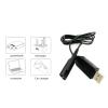 Acinkeety Essential Power Adapter USB Cable for Braun1-9 Series Shavers and Series Durable USB Line Shaver Charger Cable view 4