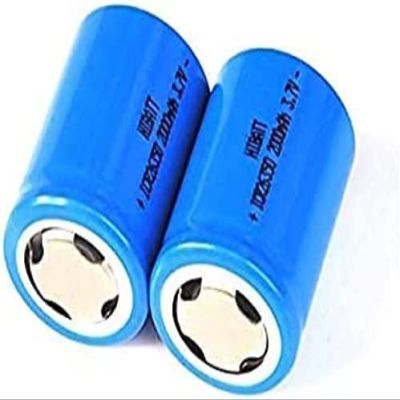 2PCS 3.7V 26350 ION Ba Icr26350 Cell Ias 2000MAH for Flashlight Electric Razor Shaver