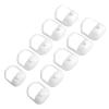 Beard Shaving Template for Men, Portable Clear Design with 5 Different Sizes, Grooming Stencil Tool for Precision Shaving and Styling view 3