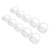 Beard Shaving Template for Men, Portable Clear Design with 5 Different Sizes, Grooming Stencil Tool for Precision Shaving and Styling view 4