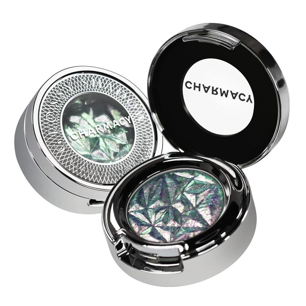 CHARMACY Duochrome Eyeshadow, Insane Shifters Chameleon Eyeshadow, Creates High-Impact, Metallic Eye Looks, 100% Vegan and Cruelty Free (Chameleon-#807, 0.06 Ounce (Pack of 1))