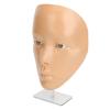 Full Face Makeup Practice Board,Practice Tool Full Face Makeup Mannequin Board with Plastic Stand for Cosmetic (Wheat Skin) view 1