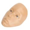 Full Face Makeup Practice Board,Practice Tool Full Face Makeup Mannequin Board with Plastic Stand for Cosmetic (Wheat Skin) view 3
