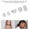 300pcs Beard Beads,Hair Accessories,for Men Women Silver for Men Women Silver view 2