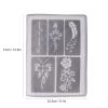 Nachukan 19 Sheets Reusable Waterproof Tattoo Stencils - Glitter Temporary Body Art Painting Templates for Tattoo Practice Supplies view 2