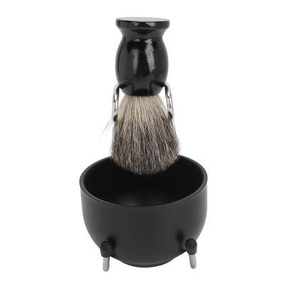 Men's Set Kit For Men,Bowl Brush Stand, Beard Grooming Set For Barbershop For Barbershop Travel Home