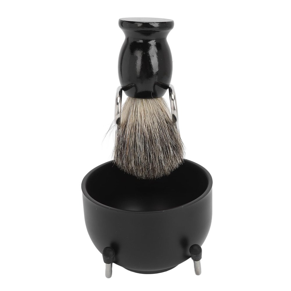 Men's Set Kit For Men,Bowl Brush Stand, Beard Grooming Set For Barbershop For Barbershop Travel Home