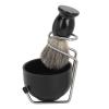 Men's Set Kit For Men,Bowl Brush Stand, Beard Grooming Set For Barbershop For Barbershop Travel Home view 2