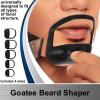 15pcs Beard Shaving Template 5 Size Trimming Beard Shaping Styling Shaper for Convenient and Easy Use,Styling Shaper for Convenient and Easy Use, Suitable view 3