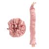 Heatless Bun Styling Kit,Hair Curler, Portable Soft Satin Heatless Curler for Long Hair for Long Hair for Sleeping (Dusty Pink) view 2