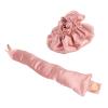 Heatless Bun Styling Kit,Hair Curler, Portable Soft Satin Heatless Curler for Long Hair for Long Hair for Sleeping (Dusty Pink) view 3