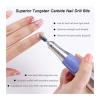 ZinNen RHAIYAN 67 Styles Carbide Nail Drill Bits Rotate Electric Ceramic Milling Cutter for Manicure Gel Polish Remover Nail Files Pedicure Specific (Color : 9TRed) view 3