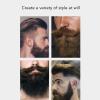 3pcs Men Beard Brush Set Professional Home Nylon Hair Oil Head Styling Brush Neck Dust Brush Comb view 2