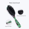 3pcs Men Beard Brush Set Professional Home Nylon Hair Oil Head Styling Brush Neck Dust Brush Comb view 4