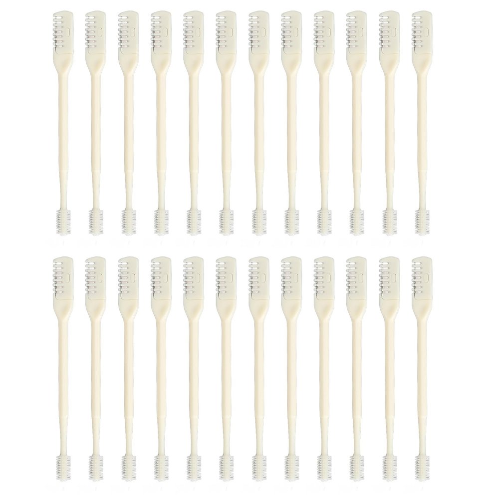 24 Pcs Double Head Rotating Nose Trimmer and Nasal Clipper - Painless Removal Tool for Personal Grooming