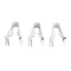 3Pcs Eyelash Curler Eyelash Curler Eyelash Clip,Plastic Easy to Hold Lightweight Portable Lashes Clip for Home for Home Travel view 2