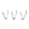 3Pcs Eyelash Curler Eyelash Curler Eyelash Clip,Plastic Easy to Hold Lightweight Portable Lashes Clip for Home for Home Travel view 3