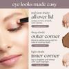 Julep Eyeshadow 101 Cream-to-Powder Waterproof Shadow Stick  Cantaloupe Matte  Long-Lasting, Crease-Proof, Warm Light Orange Matte Cream Eyeshadow with Built-in Smudger view 4
