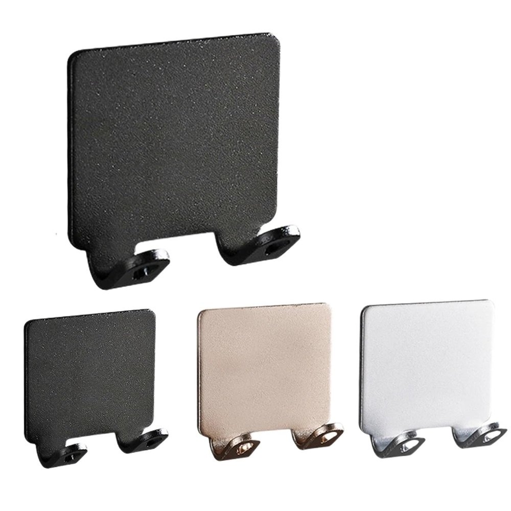Bathroom Shelf Razor Stand Wall Razor Holder Shower Razor Blade Holder Man Shaver Holder for Bathroom Hook Hanger Shaving Holder (Size : A Rose Gold 3 PCS)